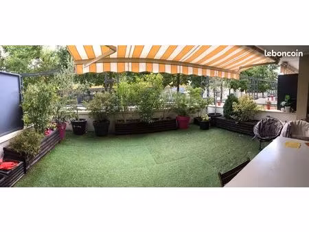 appartement 3 pièces 66 m² avec terrasse de 35 m²