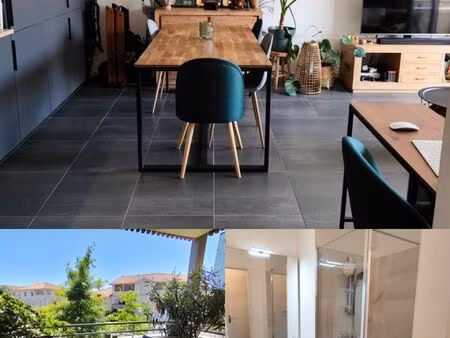 bel appartement lumineux de 62m2 dans résidence au style arcachonnais avec ascenseur et 2 