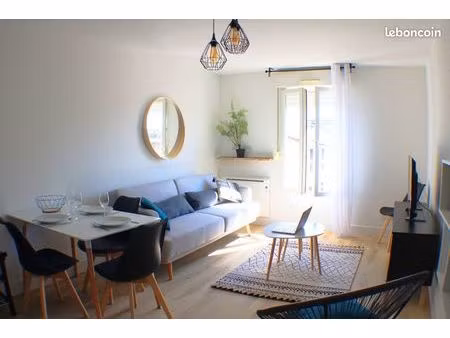 superbe t2 40m² meublé et parking – verdun massey gare