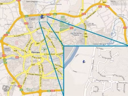 box fermé résidence sécurisée saint-grégoire bellangerais