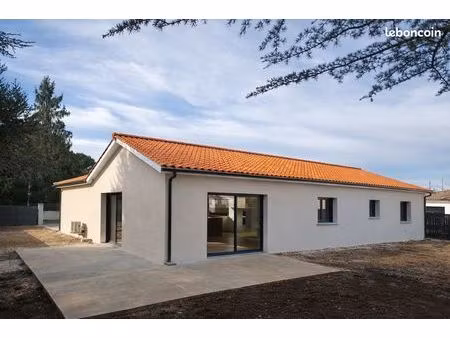 maison 115 m² – 3 chambres – garage – terrain 750 m² – lesparre-médoc – plages à 15 min