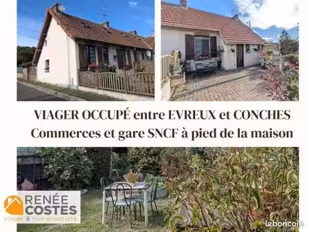 maison en viager 4 pièces 70 m²