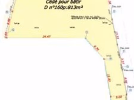 terrain à bâtir