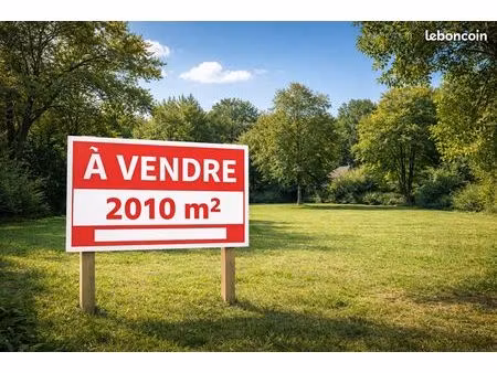 terrain constructible – 2 010 m² – blois  secteur des grouëts