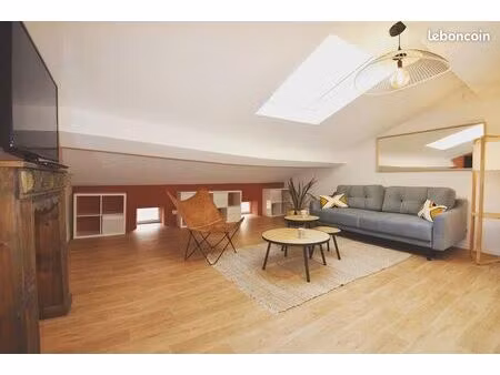 t3 meublé 60 m2 - hyper centre - location à l’année