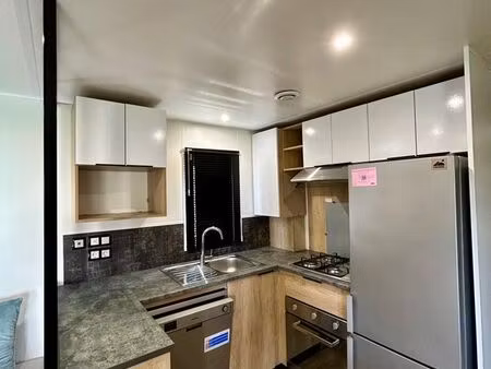 mobil-home récent en camping 4⭐ – 0 de loyer / livraison avant l’été