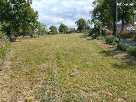 terrain à bâtir avec c u