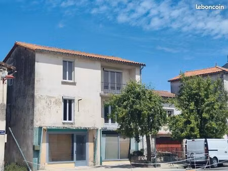 maison de ville & commerce plein centre