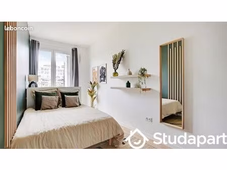 chambre 1 pièce 9 m²