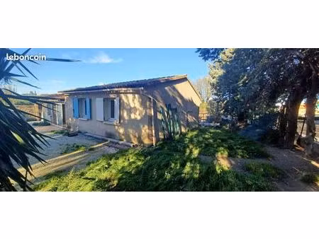 maison plein pied avec garage et jardin