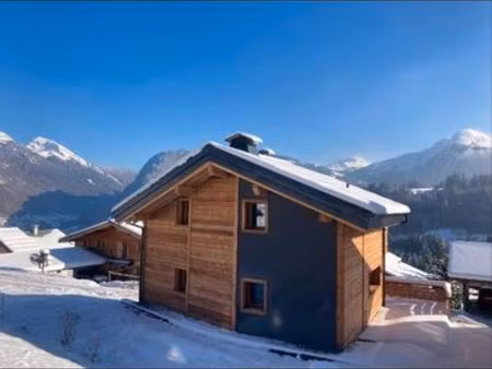 magnifique chalet neuf plein sud 2025 de 138m2 habitable+ très grand garage 169m2 au total