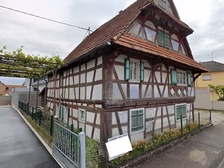 maison individuelle alsacienne