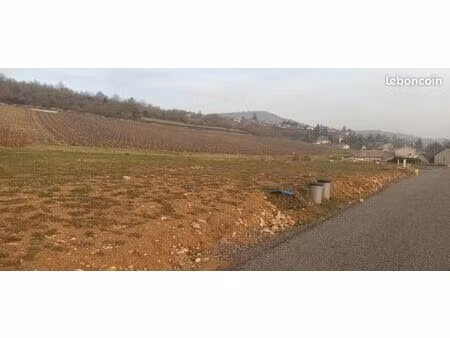 terrain 605 m² prisse