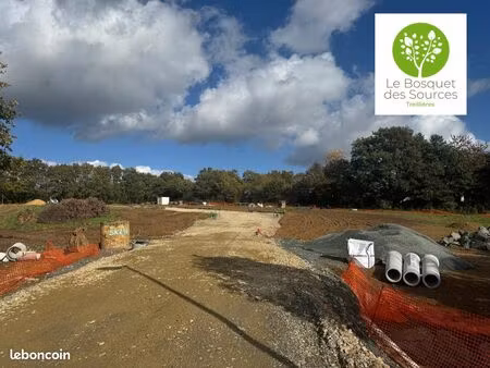 terrain à bâtir en cours de viabilisation - libre de constructeur - treillieres