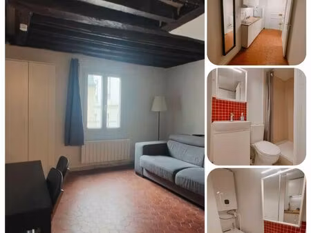 dans le marais - charmant studio refait à neuf de 19 m²