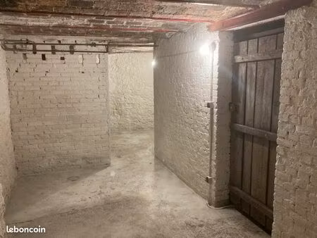 cave 20m2 métro saint-fargeau