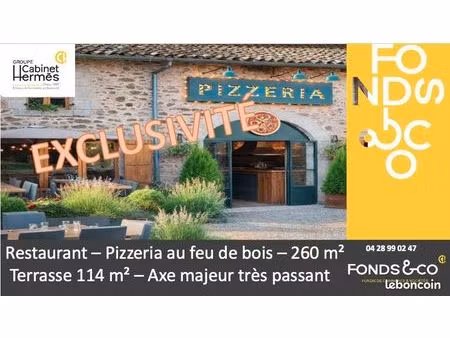 fonds de commerce restaurant 576 m²