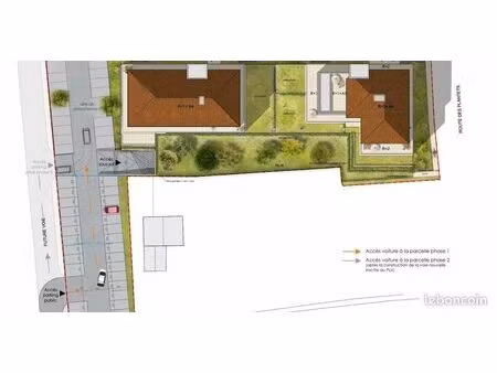 grand garage sécurisé – centre veigy – investissement
