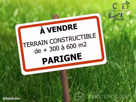 terrain 587 m² laignelet
