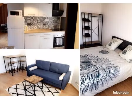 appartement t3 49m² + jardin + dépendance 15m² - sans charges