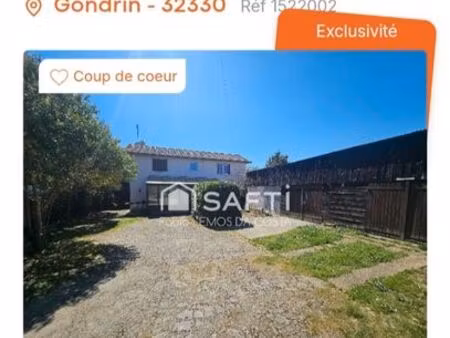 maison cœur du village dans cartier calme