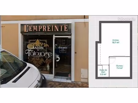 local commercial 30 m² · mont-de-marsan 40000 · quartier centre-ville