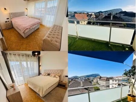 grand t4 entièrement rénové(avec 4 balcons) centre ville