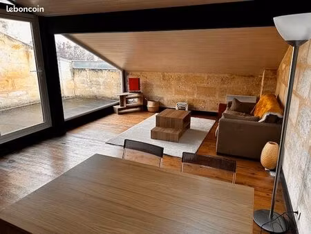 ravissant 2 pieces quartier bergonie st genes