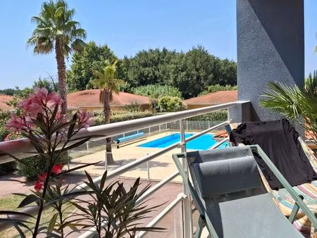 superbe appartement t3 dans une residence sécurisée avec piscine