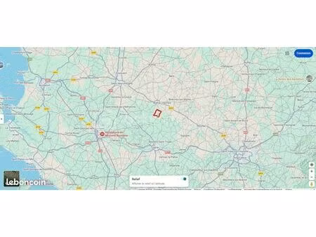 terrain 9 653 m² thors