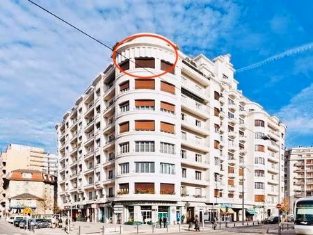 magnifique t5 spacieux avec vue et balcons - charme de l'art déco - centre-ville
