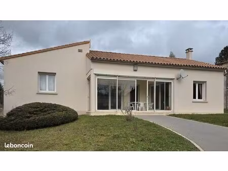 maison de plain-pied – saint-maixent-l’école – environnement calme