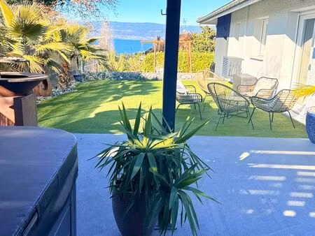 maison récente – vue lac –anthy-sur-léman – à 5 minutes à pied accès direct au lac