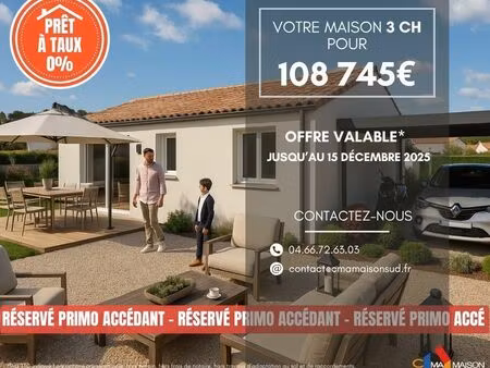 maison 4 pièces 80 m²