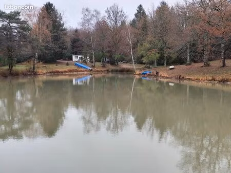 étang + cabanon de loisirs