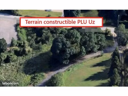 igoville- terrain constructible - plu uz - 3200 m2