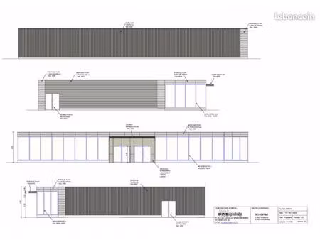 local commercial 650 m²