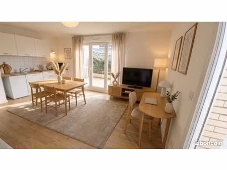 appartement t4 de 75m2 en rdc avec terrasse de 20m2