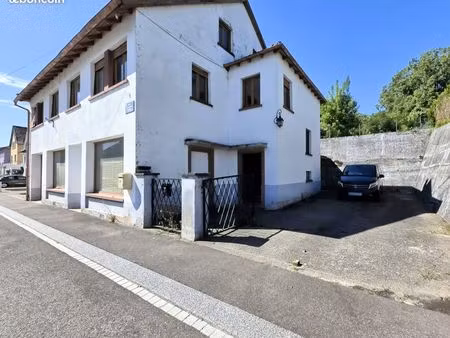 hochfelden – maison individuelle avec local professionnel  jardin  garage et parking