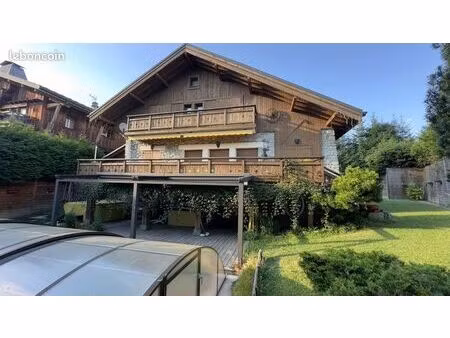 chalet megeve à pied