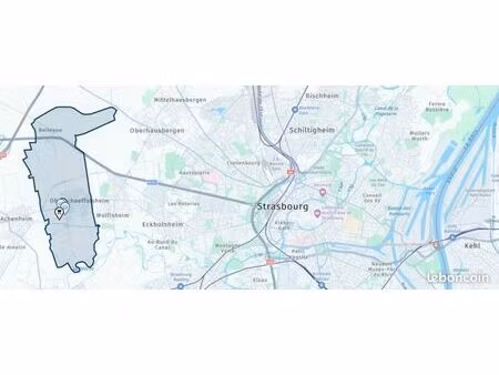 maison contemporaine toit plat proche strasbourg / oberschaeffolsheim - 5 pièces - 104m²