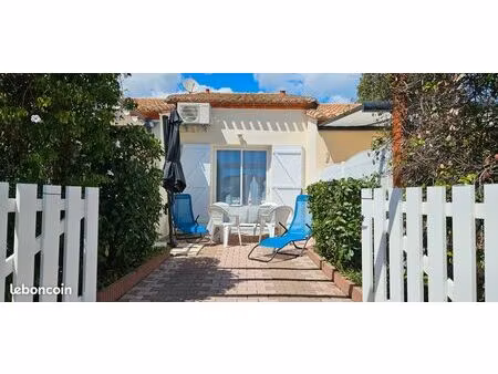 ? pavillon meublé type calanque – saint-cyprien plage – location moyenne durée