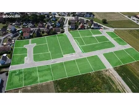 terrain 492 m² houssen