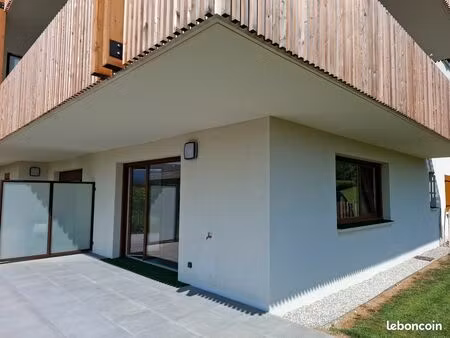 hauteville sur fier appartement t3 rdc