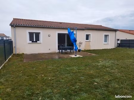 maison t4 avec garage et terrain clos