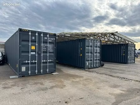 bureaux commerce conteneur box espace stockage 40 m