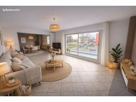 particulier vend rare appartement 4 pièces 128 m² – rénové – terrasses – garage – parking 