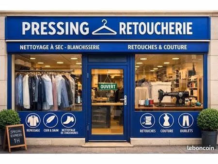 fond de commerce - pressing / retoucherie