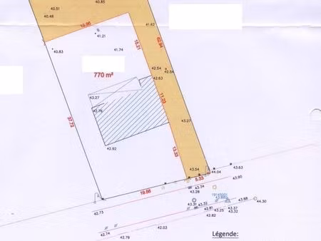 rare – terrain constructible 797 m² – centre ligné – calme & atouts uniques