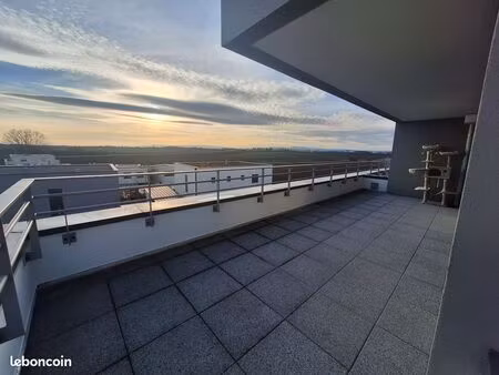 appartement-3 pièces-81m2-terrasse 21m2